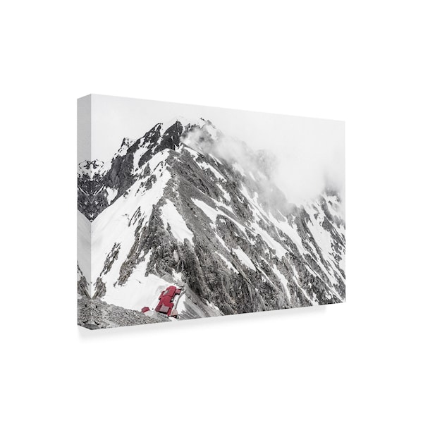 Luca Fontana 'Red Shelter' Canvas Art,22x32